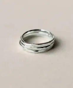 Alternative view of Hammered - Silver