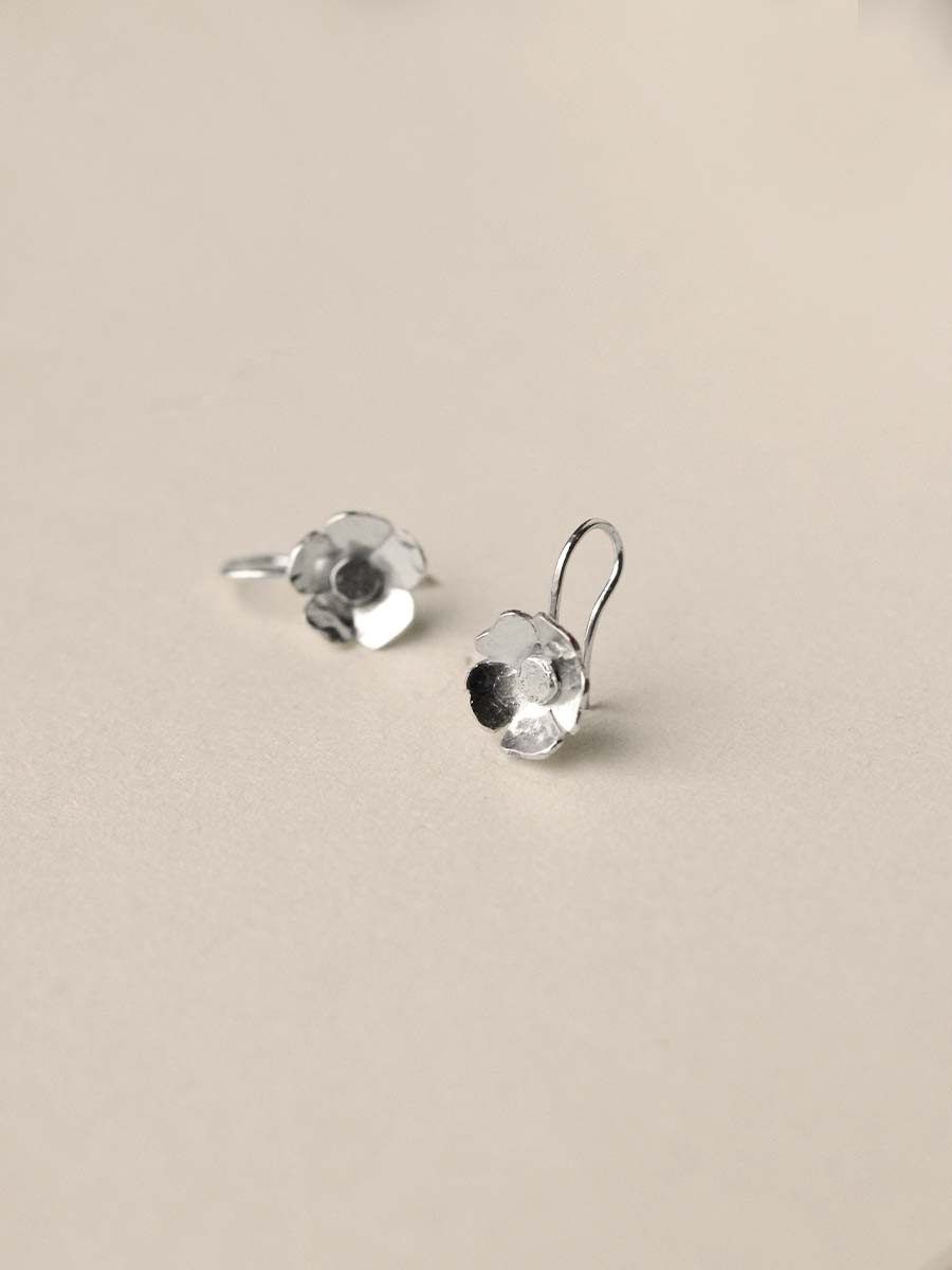 Alternative view of Viola Earring - Silver
