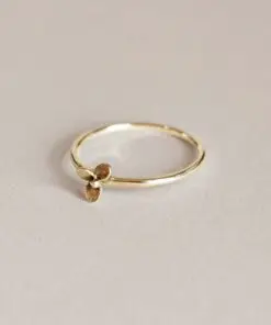 Alternative view of Flower Tiny - Gold