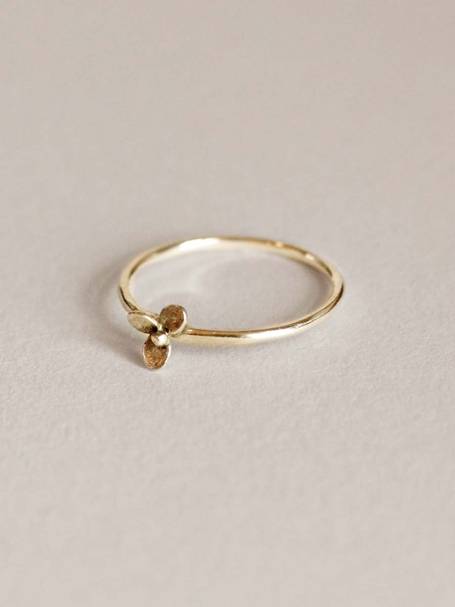 Alternative view of Flower Tiny - Gold