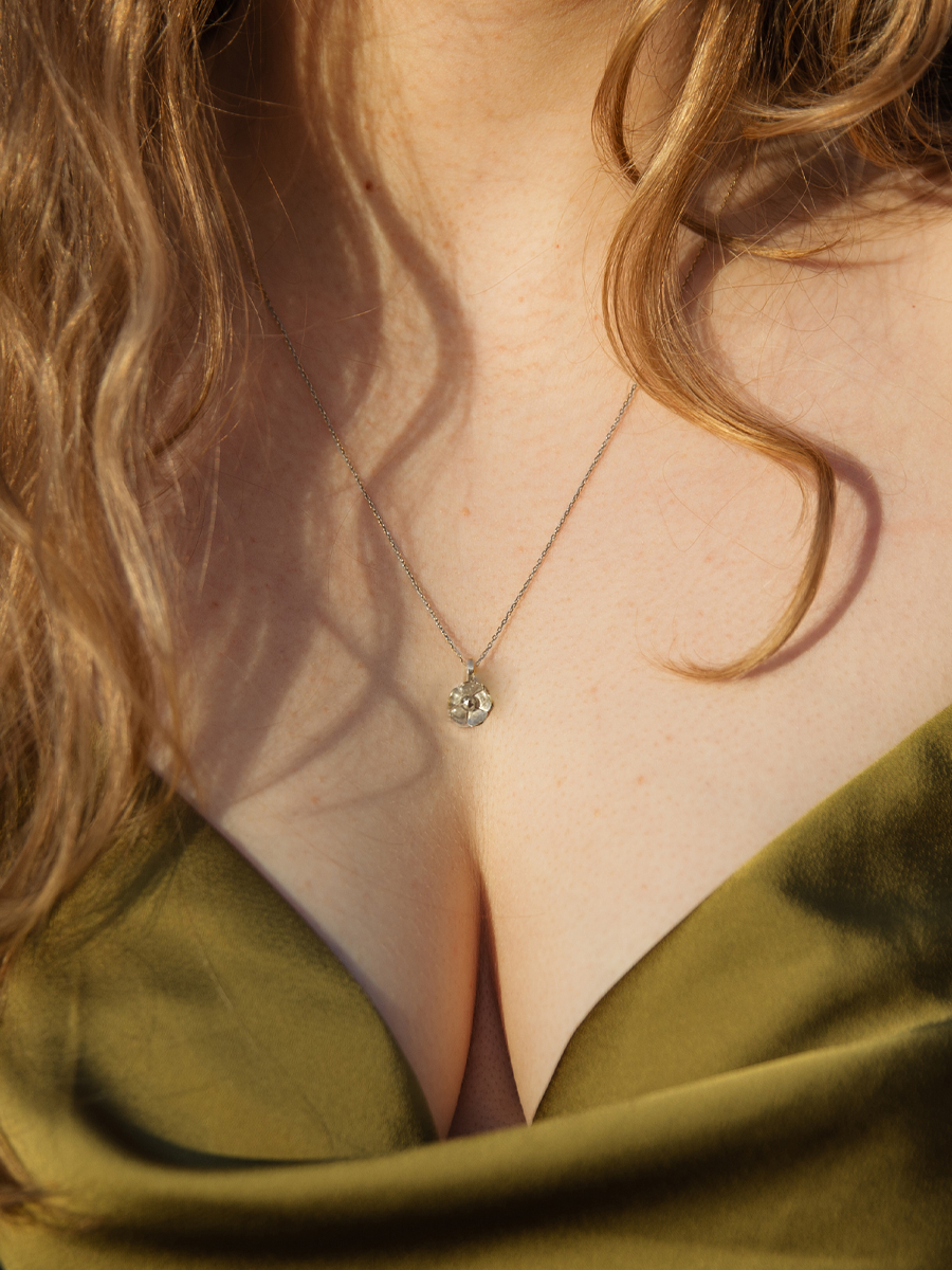 Viola Necklace - Silver